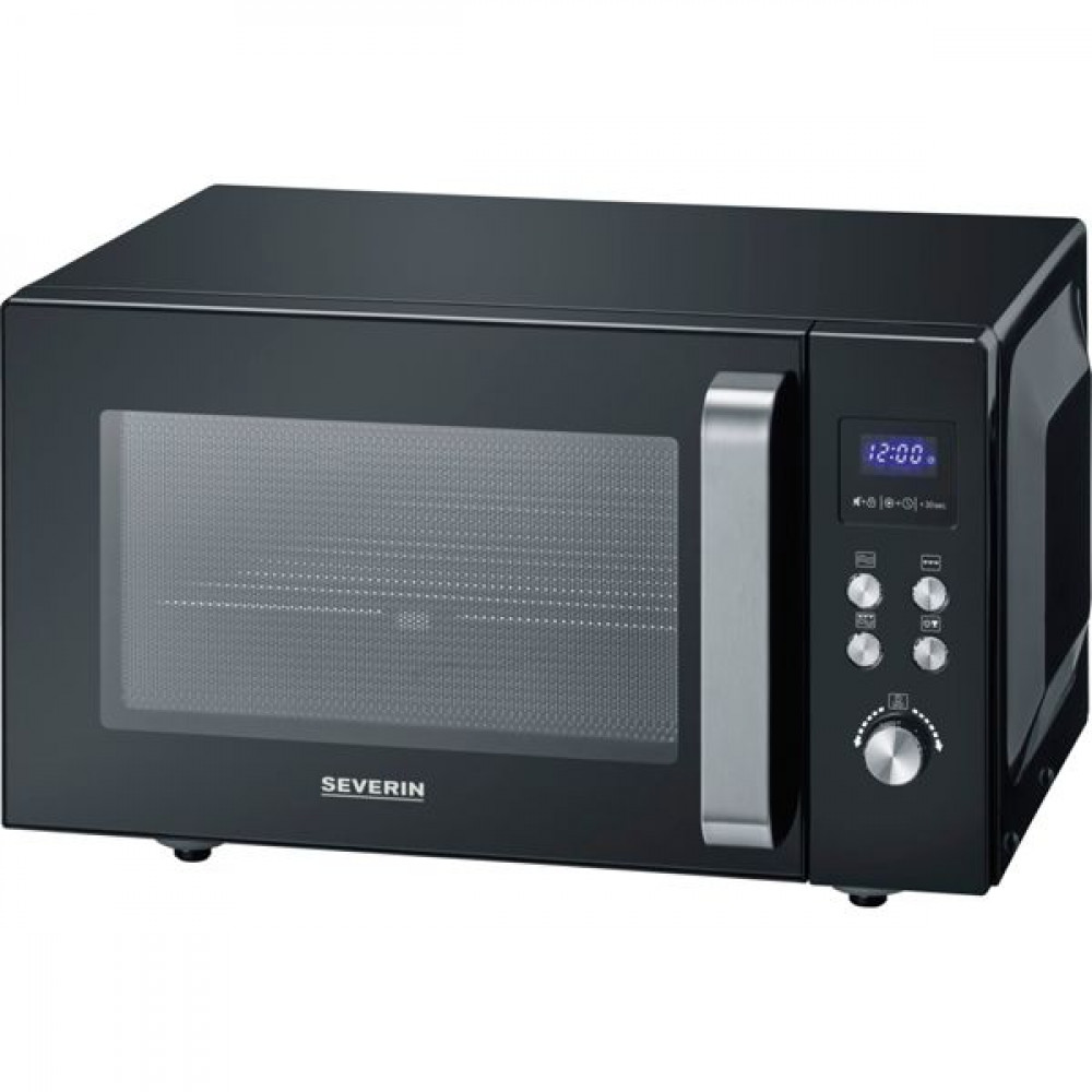 Severin MW 7763 Φούρνος Μικροκυμάτων με Grill 25lt Μαύρος