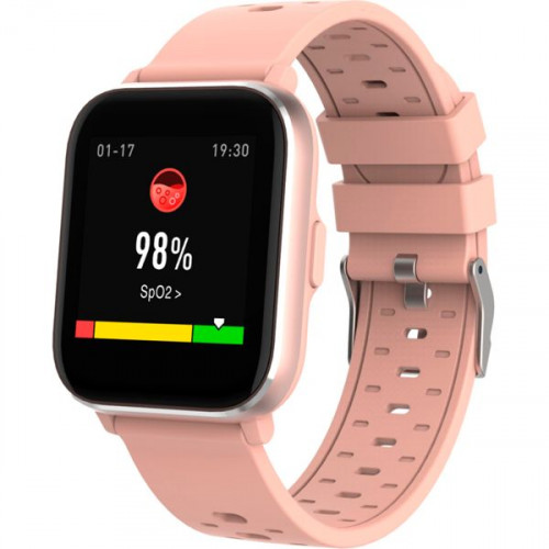 Denver SW-164 Smartwatch με Παλμογράφο (Ροζ Χρυσό)
