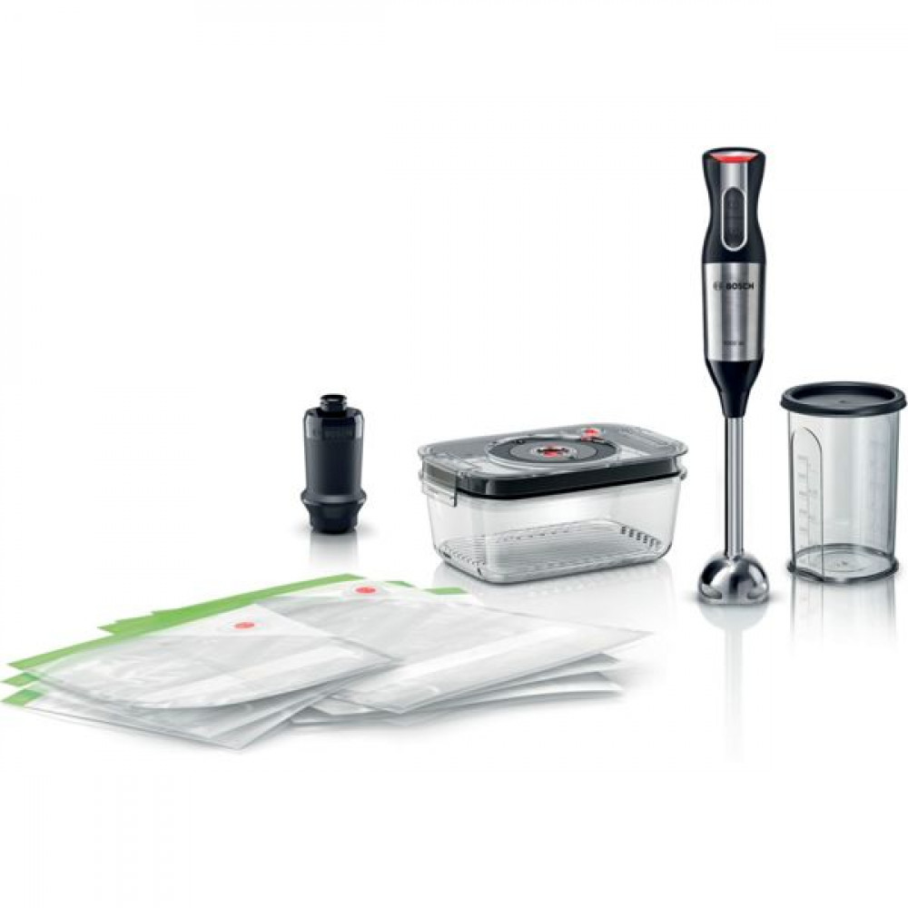 Bosch MS6CM61V2 Ραβδομπλέντερ με Ανοξείδωτη Ράβδο 1000W Μαύρο