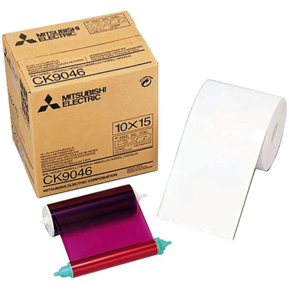 Mitsubishi Electric CK9046 Γνήσια Μελανοταινία 10x15cm 600 prints (for 9000 series) 1τμχ