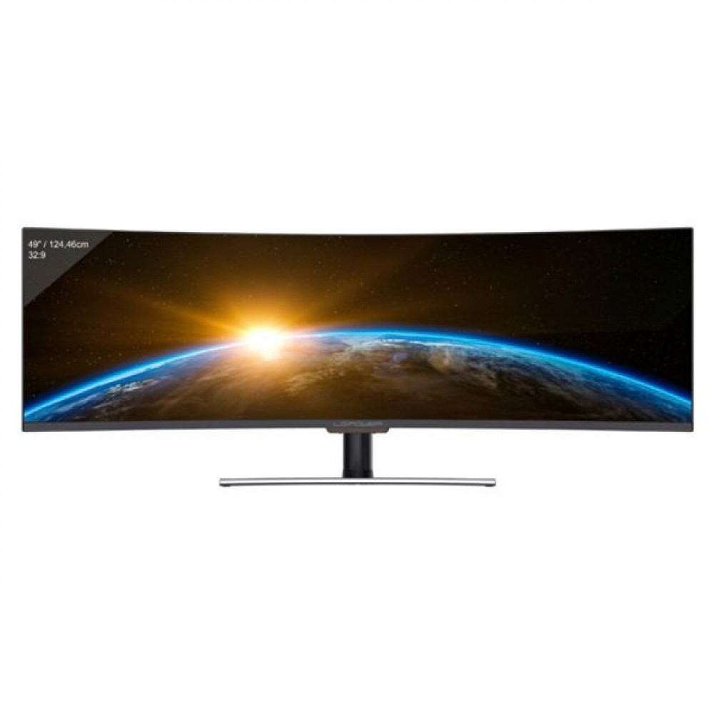 LC-Power LC-M49-DFHD-144-C Ultrawide VA HDR Curved Monitor 49 3840x1080 144Hz με Χρόνο Απόκρισης 8ms GTG