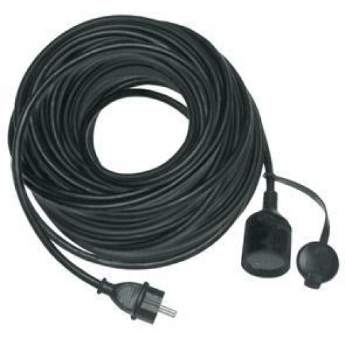 REV extension IP44 10m black