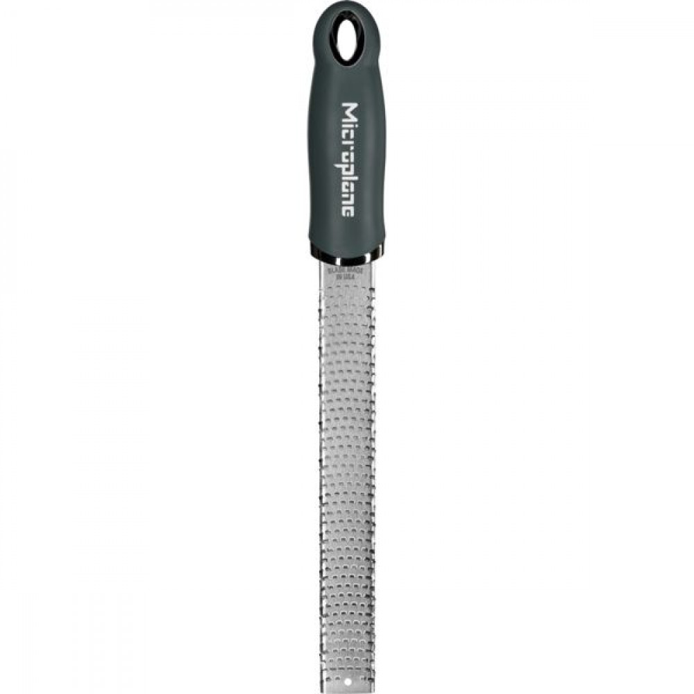 Microplane Premium Classic Τρίφτης Εσπεριδοειδών από Ανοξείδωτο Ατσάλι Ανθρακί 30x3.5x2.5cmΚωδικός: 46743