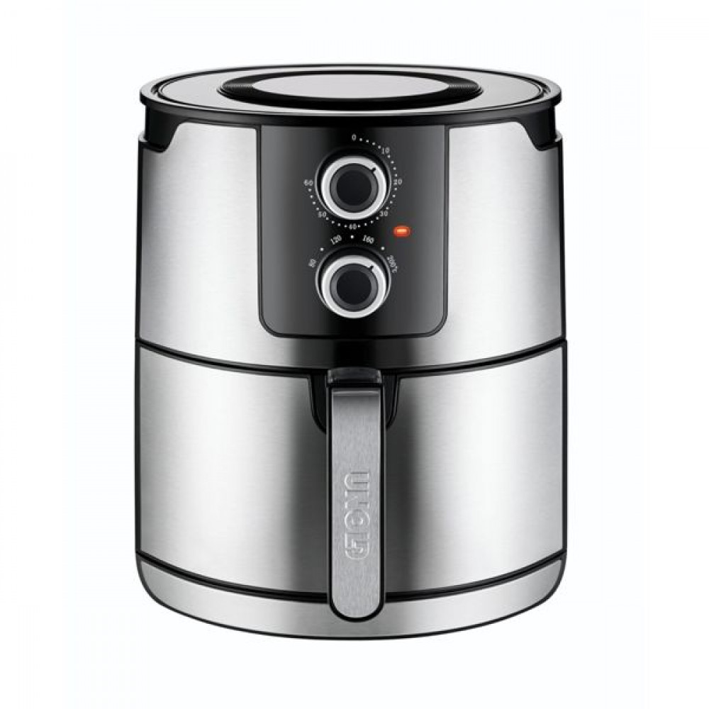 Unold 58655 XL Φριτέζα Αέρος με Αποσπώμενο Κάδο 5lt Ασημί