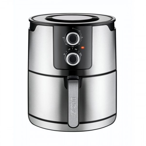 Unold 58655 XL Φριτέζα Αέρος με Αποσπώμενο Κάδο 5lt Ασημί