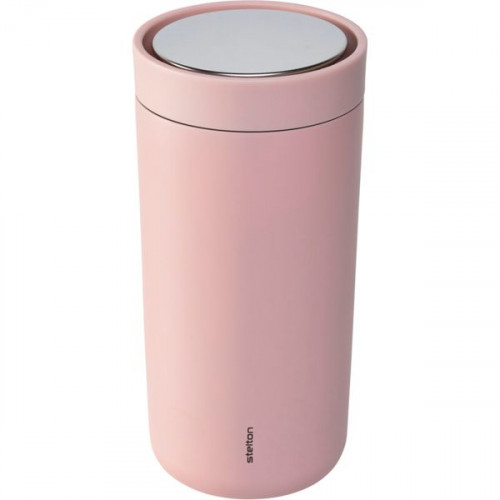 Stelton To Go Click Thermal Ποτήρι Θερμός Soft Rose 400ml