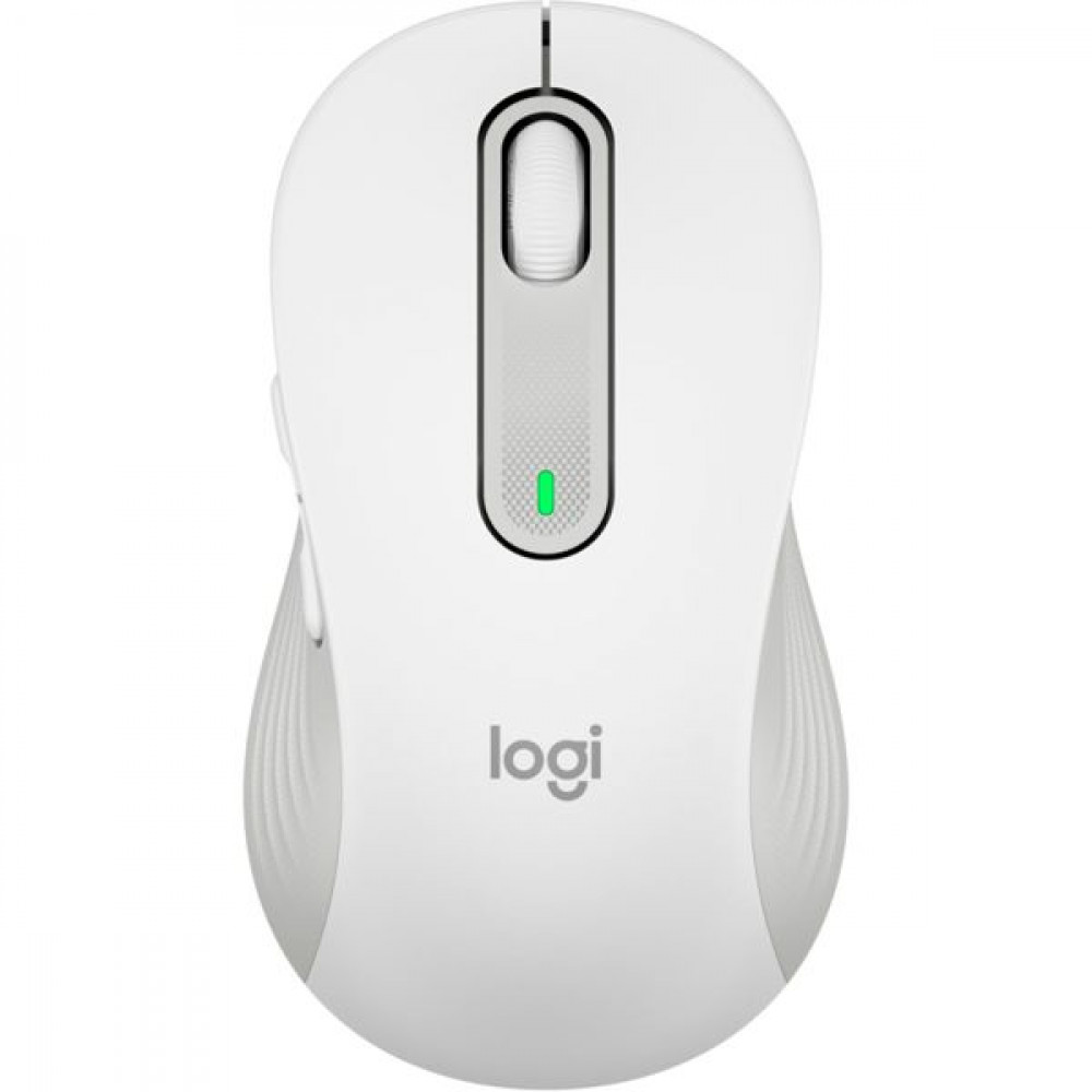 Logitech Signature M650 L Ασύρματο Bluetooth Ποντίκι Off-White