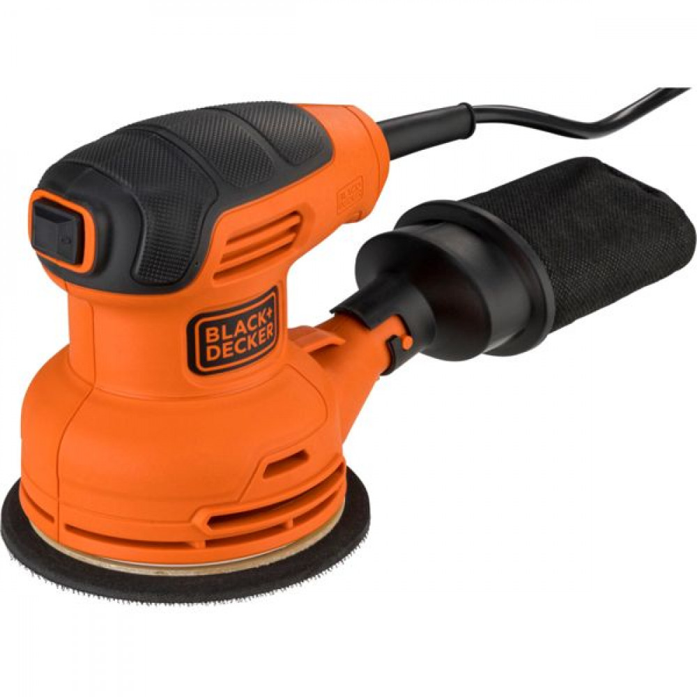 Black & Decker BEW210 Έκκεντρο Τριβείο 125mm Ρεύματος 230W με Σύστημα Αναρρόφησης