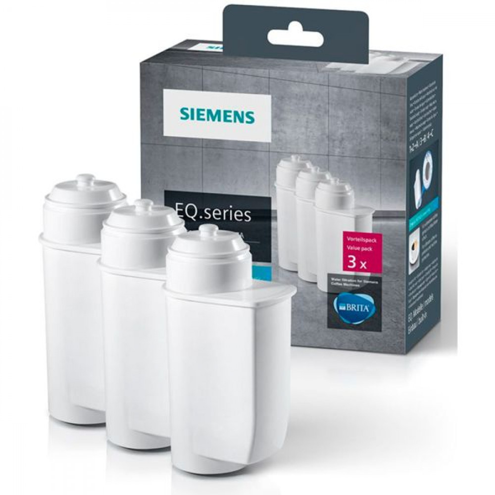 Siemens Φίλτρο Νερού Μηχανής Espresso 3τμχ TZ70033A
