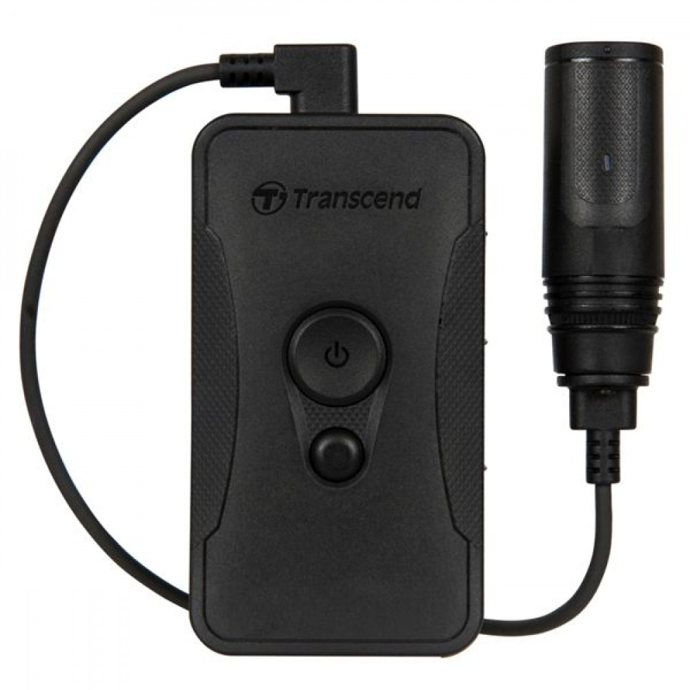 Transcend Drivepro Body 60 64gb Action Camera Full HD (1080p) με WiFi Μαύρη