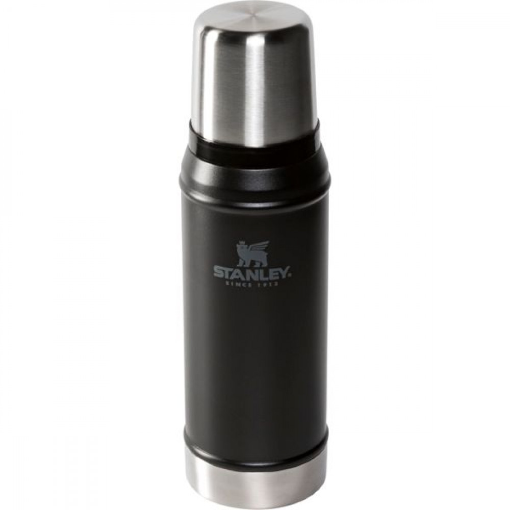 Stanley Classic Legendary Bottle Μπουκάλι Θερμός Matte Black Pebble 750ml Εκθεσιακό