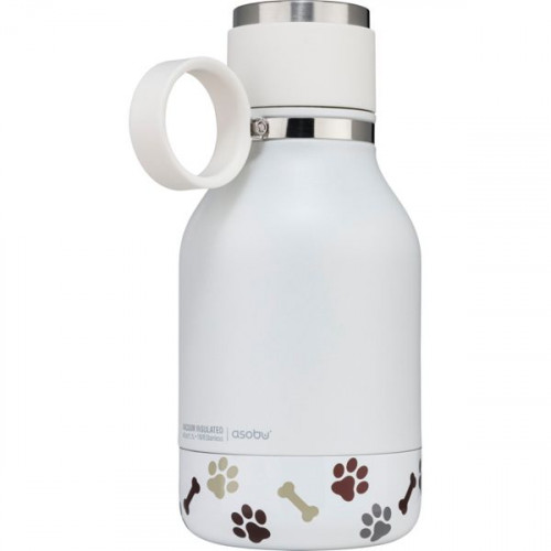 Asobu Dog Bowl Bottle Weiß 975ml