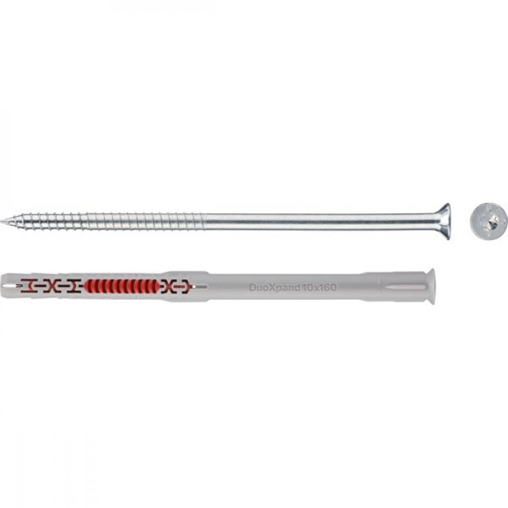 Fischer DuoXpand 10x160 T Ούπα Πλαστικό 562159 50τμχ