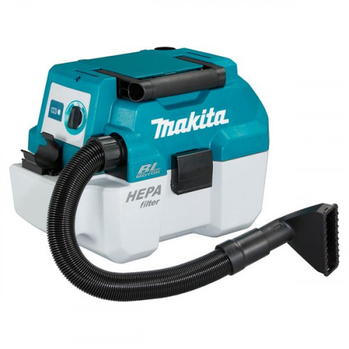 Makita DVC750LZX3 Επαναφορτιζόμενο Σκουπάκι Χειρός 18V Τιρκουάζ