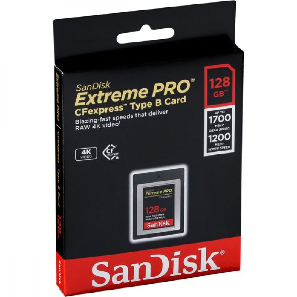 Sandisk Extreme Pro CFexpress 128GB