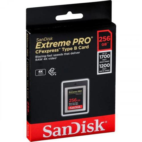 Sandisk Extreme Pro CFexpress 256GB