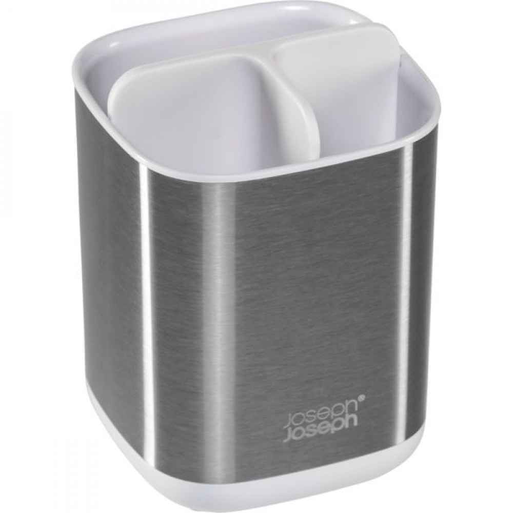 Joseph Joseph EasyStore 70530 Θήκη για Οδοντόβουρτσες Επιτραπέζια Inox Ασημί