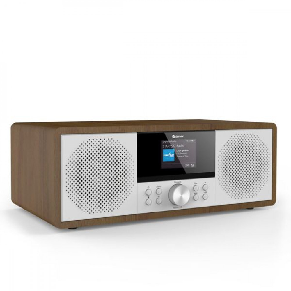 Denver Φορητό Ηχοσύστημα MIR-270DW με Bluetooth / CD / Ραδιόφωνο σε Καφέ ΧρώμαΚωδικός: 111161100130