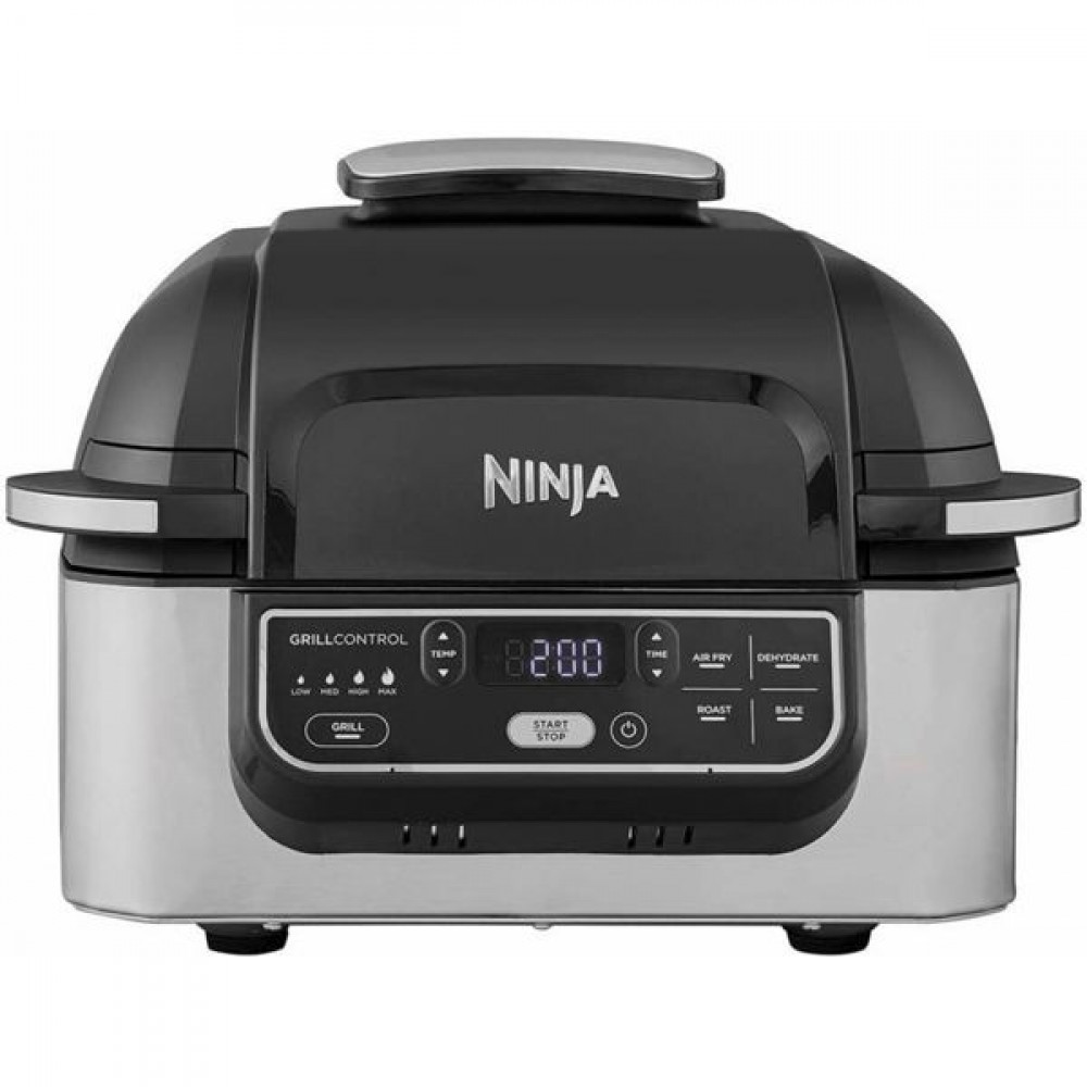 Ninja AG301EU Πολυμάγειρας 1760W με Χωρητικότητα 5.7lt Ασημί