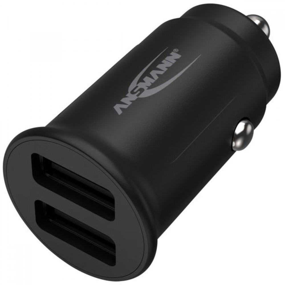 Ansmann In-Car Charger CC212 2xUSB 2400mA      1000-0030