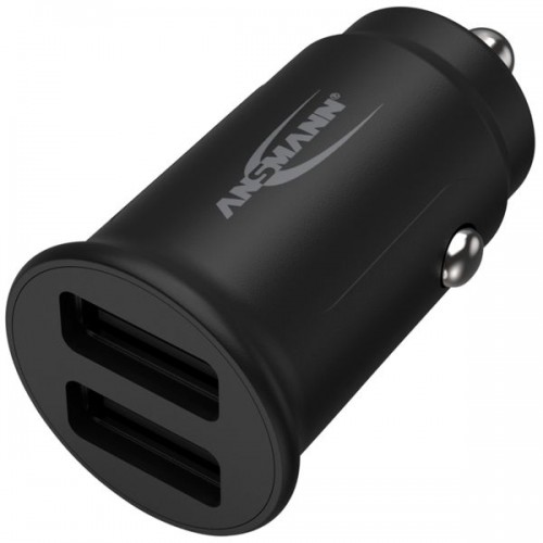 Ansmann In-Car Charger CC212 2xUSB 2400mA      1000-0030