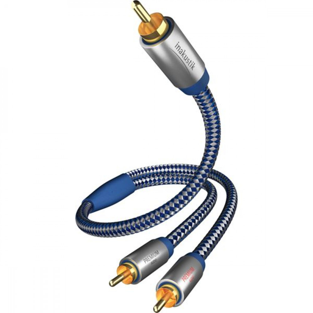 Inakustik Cable RCA male - 2x RCA male 2m (0040802)