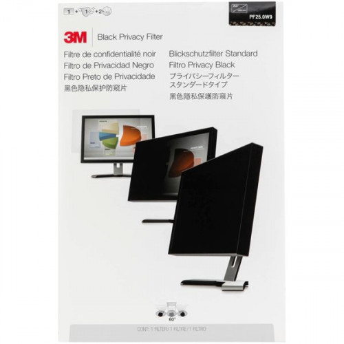 3M Μαύρο Φίλτρο Προστασίας Απορρήτου για Οθόνες 25 (16:9)