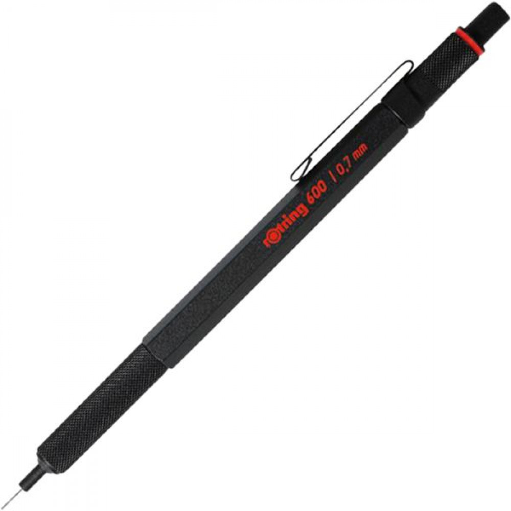 Rotring 600 0.7mm Κατάλληλο για Σχέδιο Μαύρο
