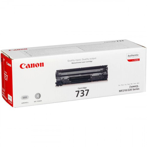 Canon 737 Toner Laser Εκτυπωτή Μαύρο 2400 Σελίδων (9435B002)