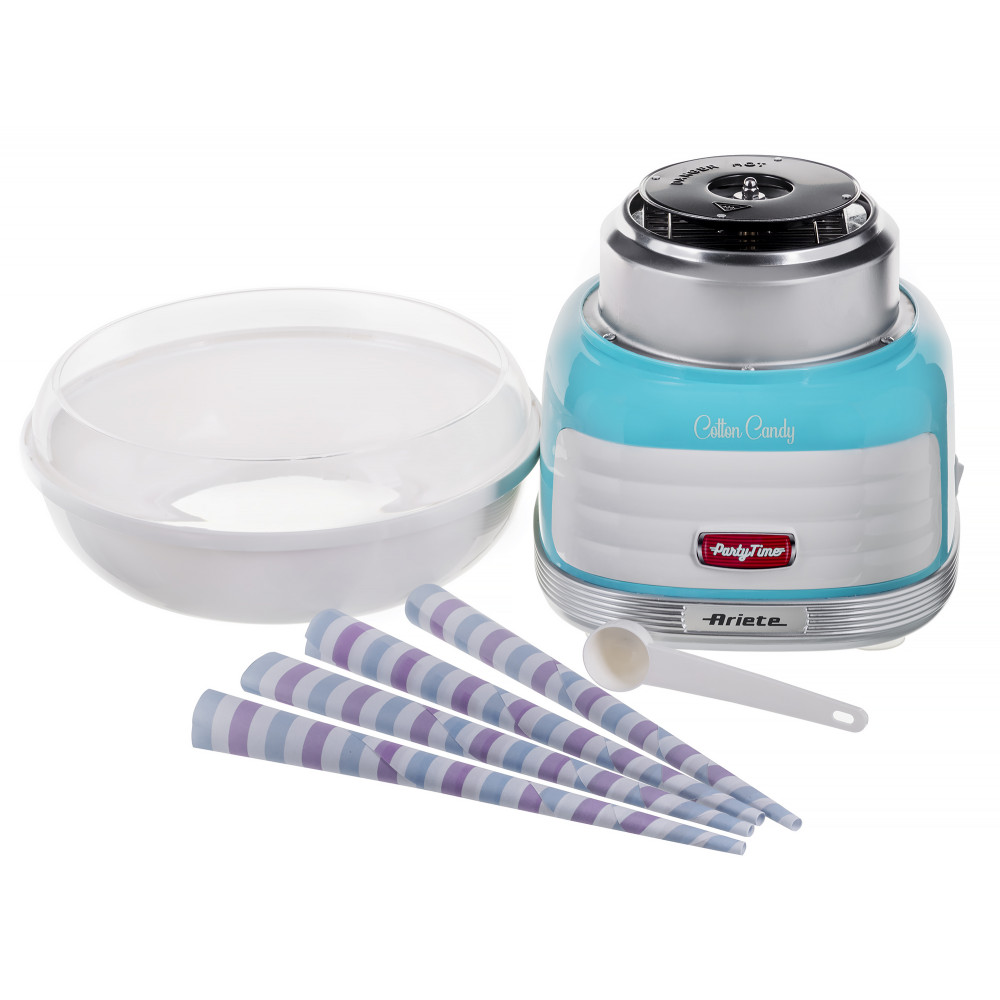 Ariete Party Time 2973 Μηχανή για Μαλλί της Γριάς 28cm Μπλε