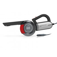 Black & Decker Auto Dustbuster Pivot Σκουπάκι Αυτοκινήτου Στερεών με Ισχύ 12.5W & Καλώδιο Αναπτήρα 12V Μαύρο Κόκκινο