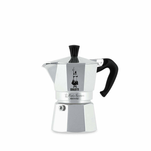 Bialetti Moka Express Μπρίκι Espresso 3cups Ασημί