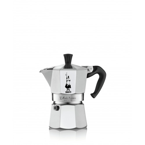Bialetti Moka Express Μπρίκι Espresso 4cups Ασημί