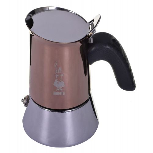 Bialetti Venus, espresso machine (copper/silver, 2 cups)