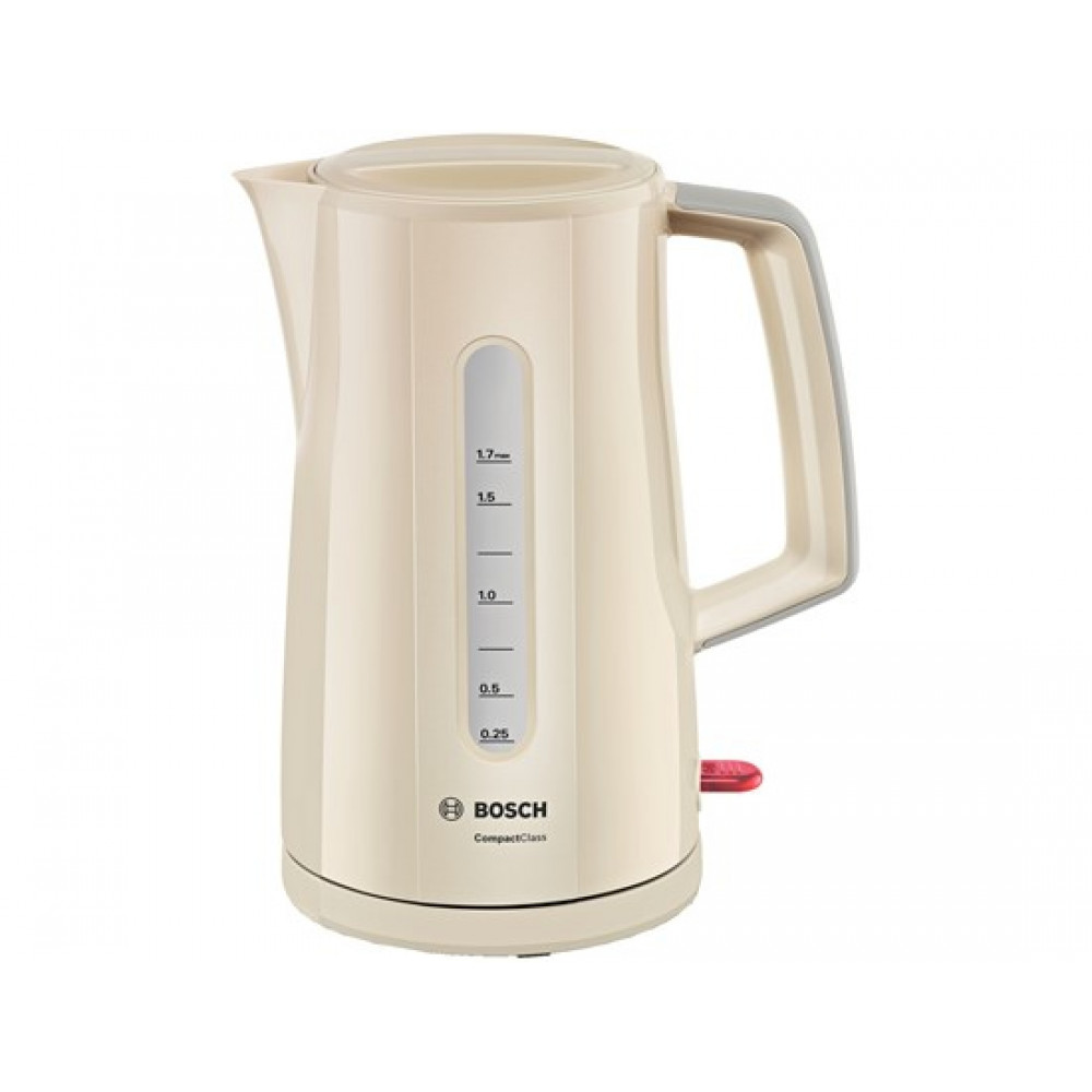 Bosch TWK3A017 Βραστήρας 1.7lt 2400W Μπεζ