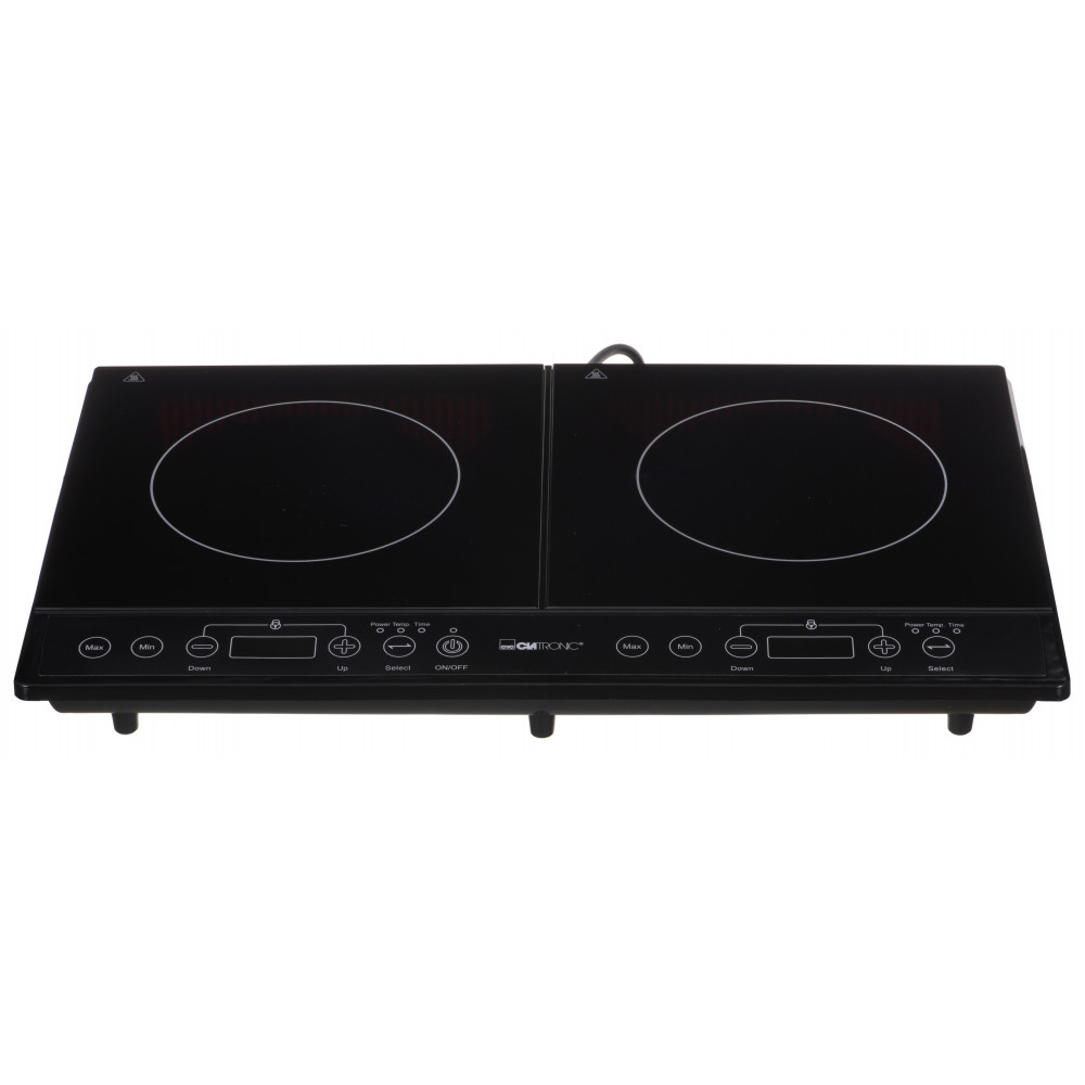 Clatronic DKI 3609 Black Countertop Zone induction hob 2 zone(s)