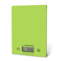 Esperanza G Ψηφιακή Ζυγαριά Κουζίνας 1gr/5kg Green Yellow