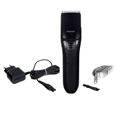 Philips Κουρευτική Μηχανή Ρεύματος Μαύρη QC5115/15