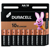 Duracell Αλκαλικές Μπαταρίες AA 1.5V 18τμχ