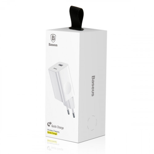 BASEUS TRAVEL CHARGER QC3.0 24W white