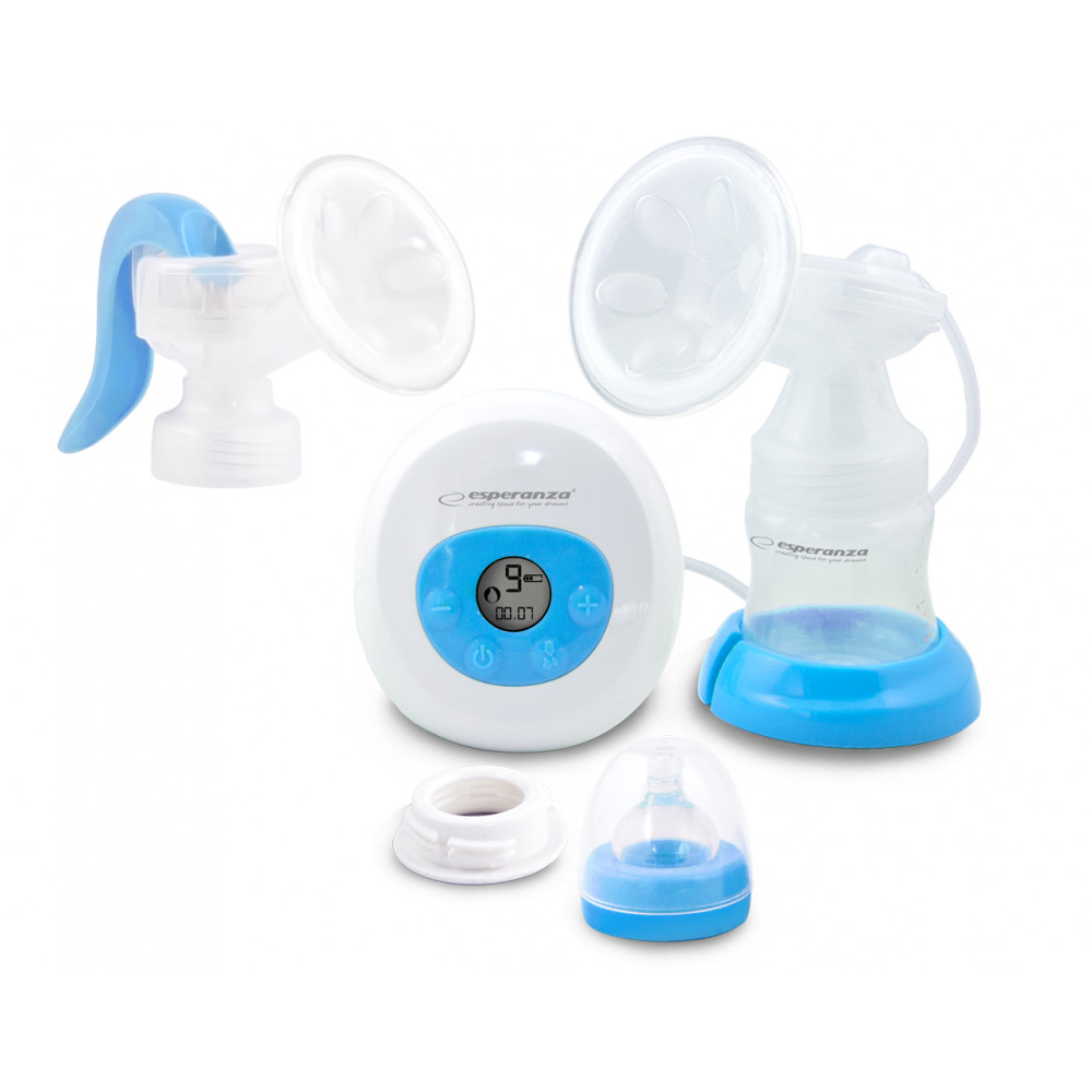 Breast pump electric/manual Esperanza GEMELOS ECM003B (150 ml)