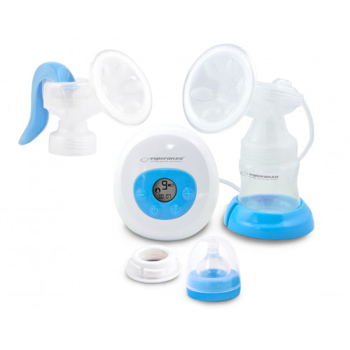 Breast pump electric/manual Esperanza GEMELOS ECM003B (150 ml)