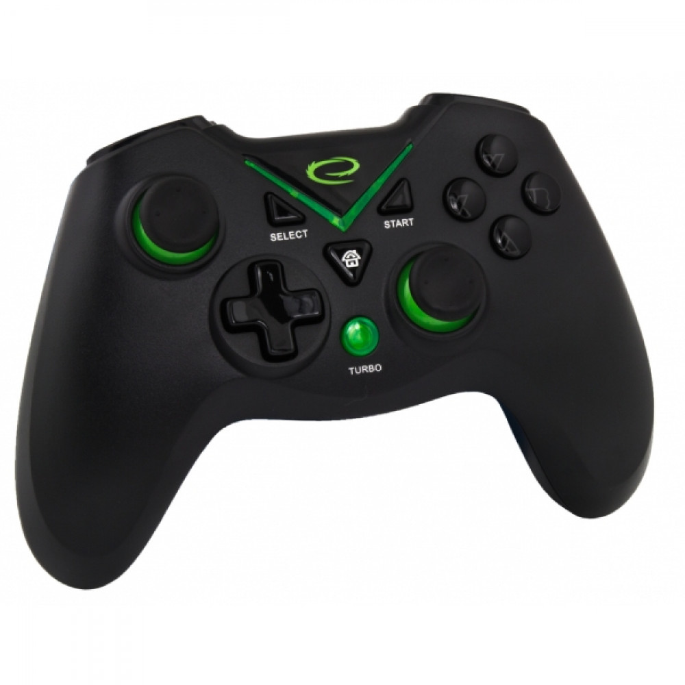 Esperanza Major Ασύρματο Gamepad για Android / PC / PS3 / Xbox One Μαύρο