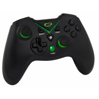 Esperanza Major Ασύρματο Gamepad για Android / PC / PS3 / Xbox One Μαύρο