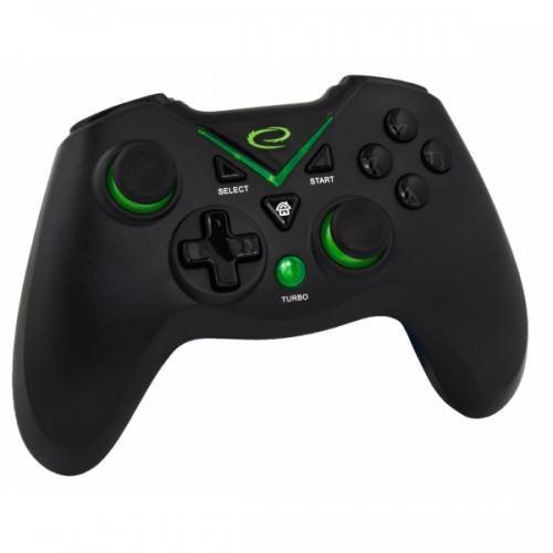 Esperanza Major Ασύρματο Gamepad για Android / PC / PS3 / Xbox One Μαύρο