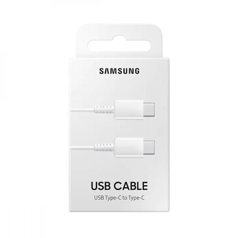 SAMSUNG DATA CABLE TYPE C TO TYPE C 1m white ORIGINAL