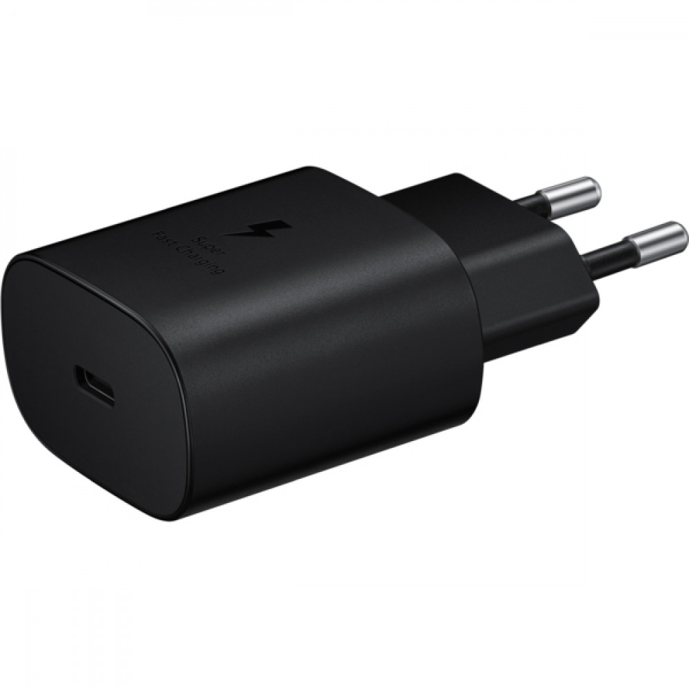 SAMSUNG FAST TRAVEL CHARGER 25W PD 3.0 TYPE C black ORIGINAL
