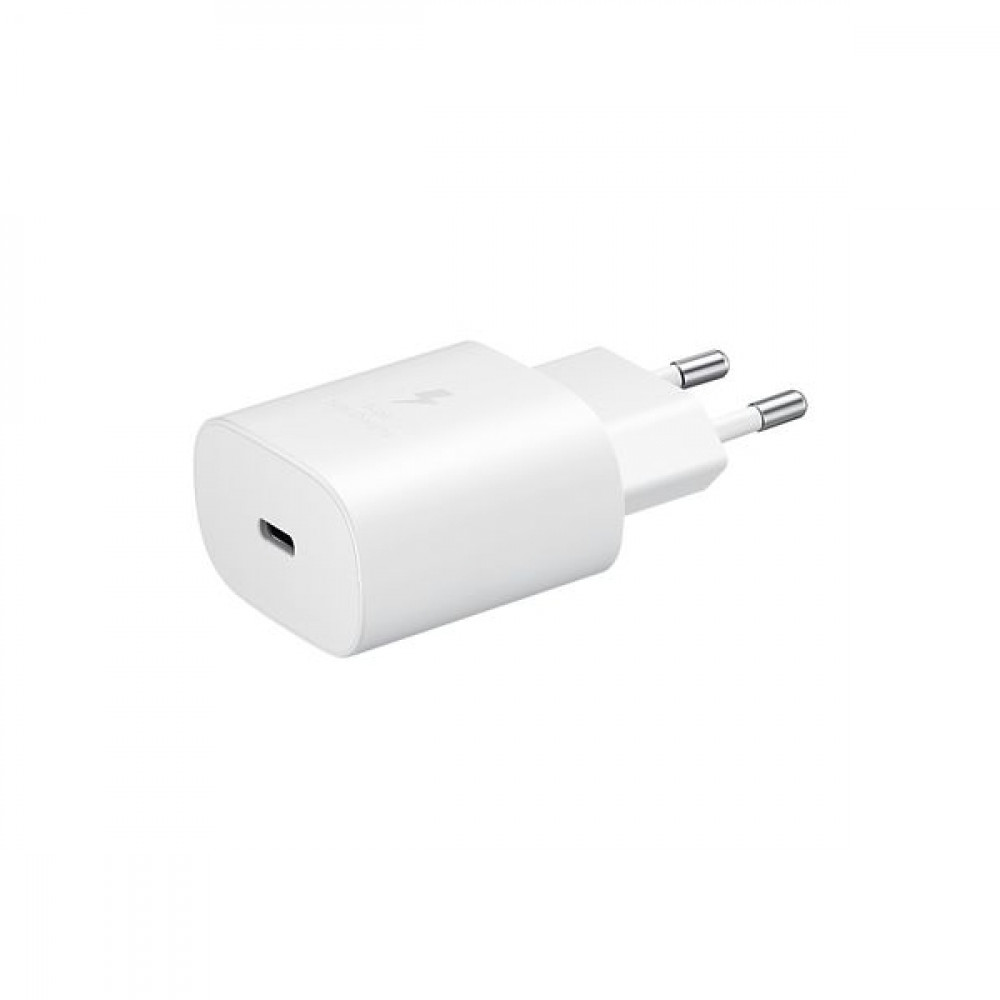 SAMSUNG FAST TRAVEL CHARGER 25W PD 3.0 TYPE C white ORIGINAL