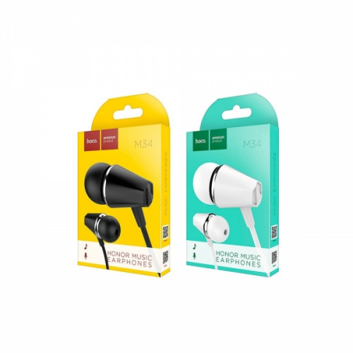 HOCO HANDSFREE M34 DRUMBEAT STEREO EARPHONES black