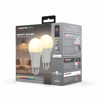 MONSTER ILLUMINESSENCE SMART PACK 2 LAMPS LED A19 E27